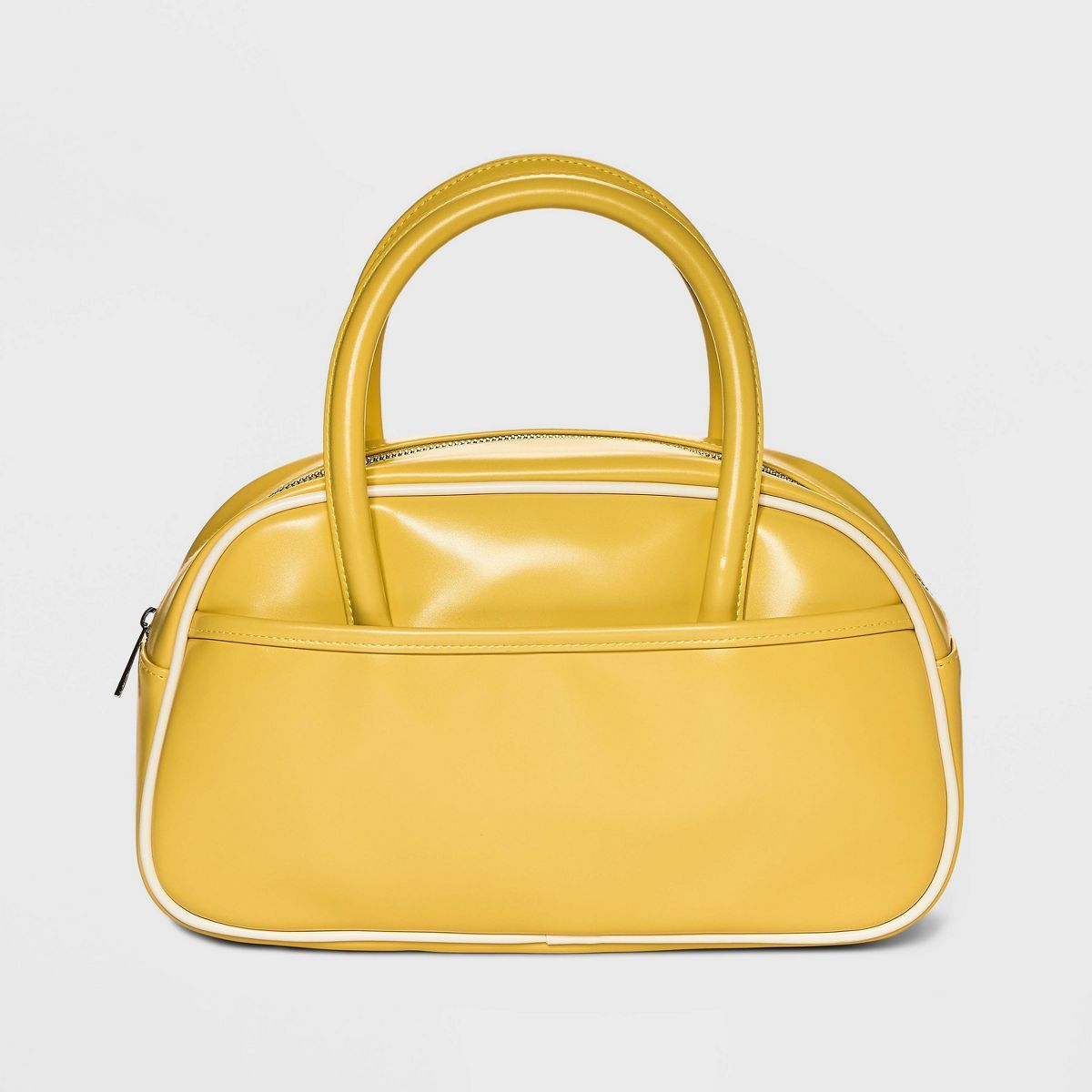 Faux Leather Handbag - Future Collective™ with Reese Blutstein Light Yellow | Target