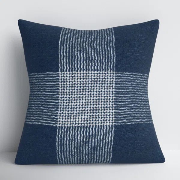 Carwyn Plaid Cotton Throw Pillow | Wayfair North America