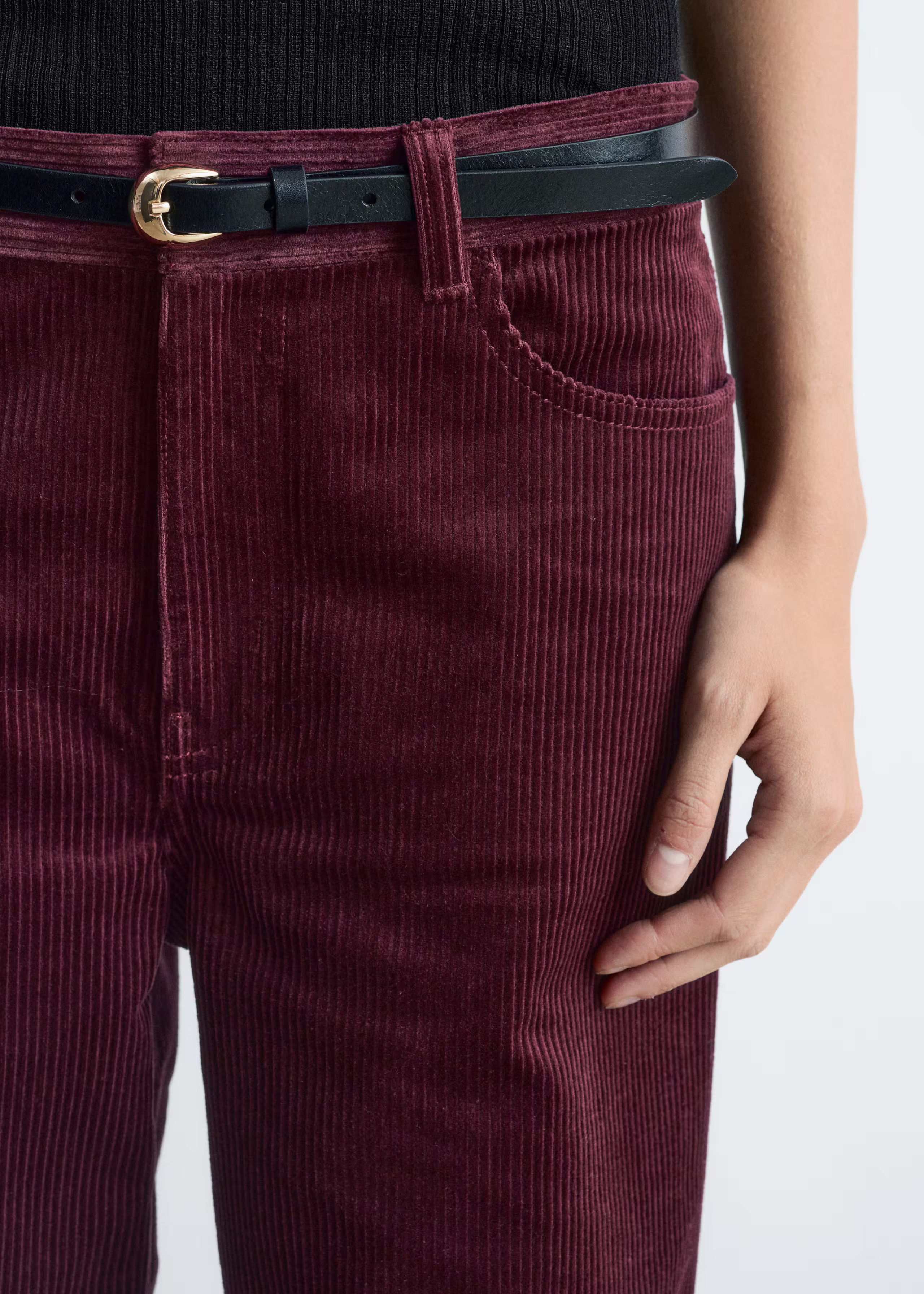 Wide-Leg Corduroy Trousers | & Other Stories UK
