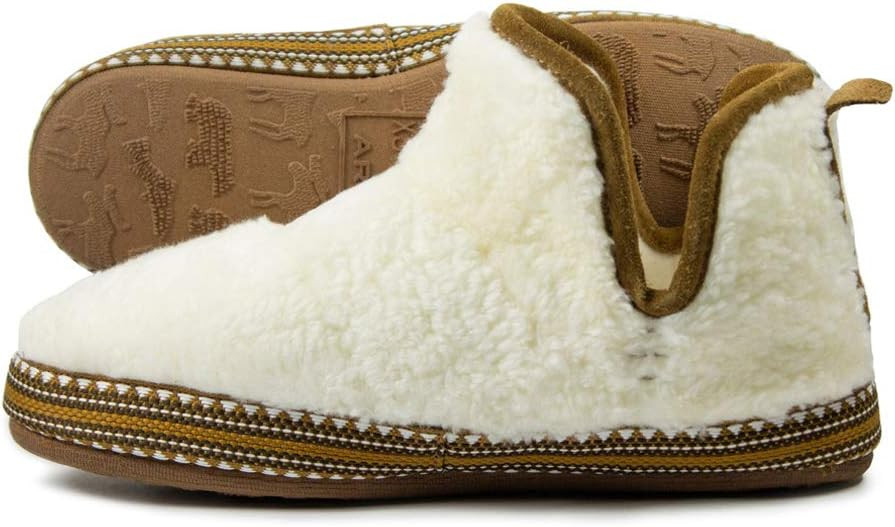 ARIAT Women's Warm Soft Acrylic/Wool Blend Upper Indoor/Outdoor Rubber Bottom Bootie Slippers | Amazon (US)