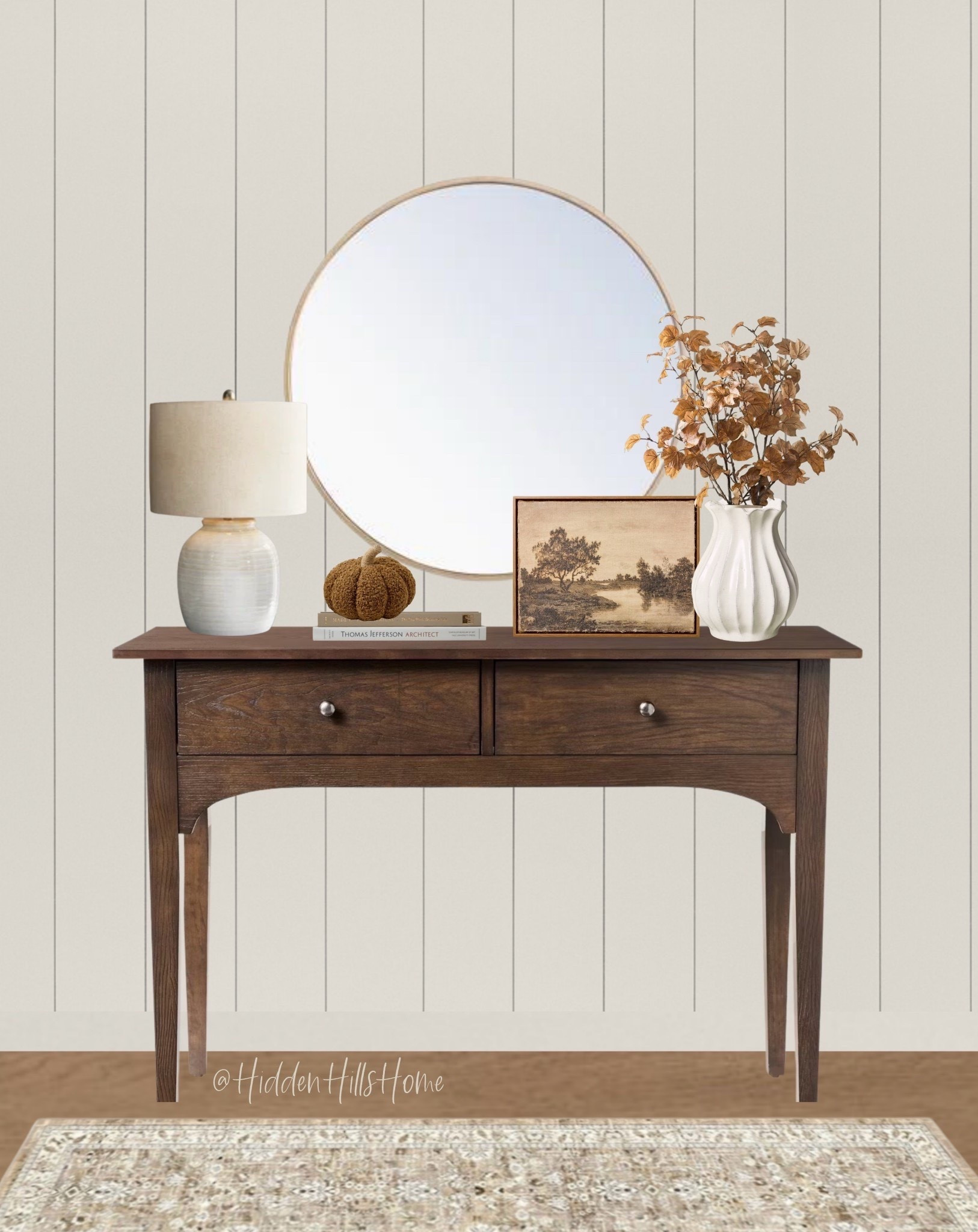 Fall home decor! Fall entryway, fall decor ideas, console table, entryway mood board, fall finds 


#LTKSeasonal #LTKHome #LTKSaleAlert