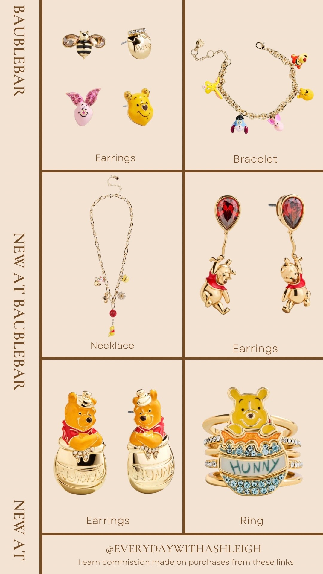 The sweetest new Winnie the Pooh x BaubleBar arrivals just dropped 🧸🍯✨ From charm necklaces to playful statement earrings, these pieces are perfect for Disney lovers and nostalgic girlies. Such a cute gift idea too! Linking my favorites 🤍#WinnieThePooh #BaubleBar #DisneyJewelry #DisneyStyle #GiftIdeas #NostalgicStyle #CharacterJewelry


#LTKdayinmylife #LTKgrwm #LTKootd