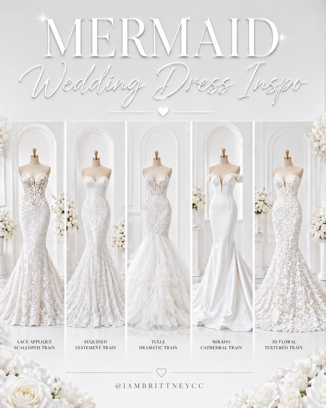 👰🏽‍♀️💍Mermaid wedding dresses

#LTKWedding