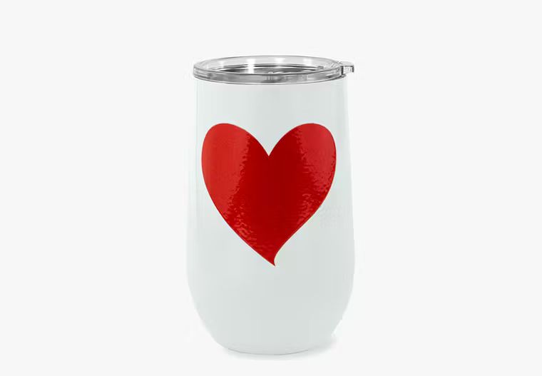 Valentine's Day Stainless Steel Wine Tumbler | Kate Spade (US)