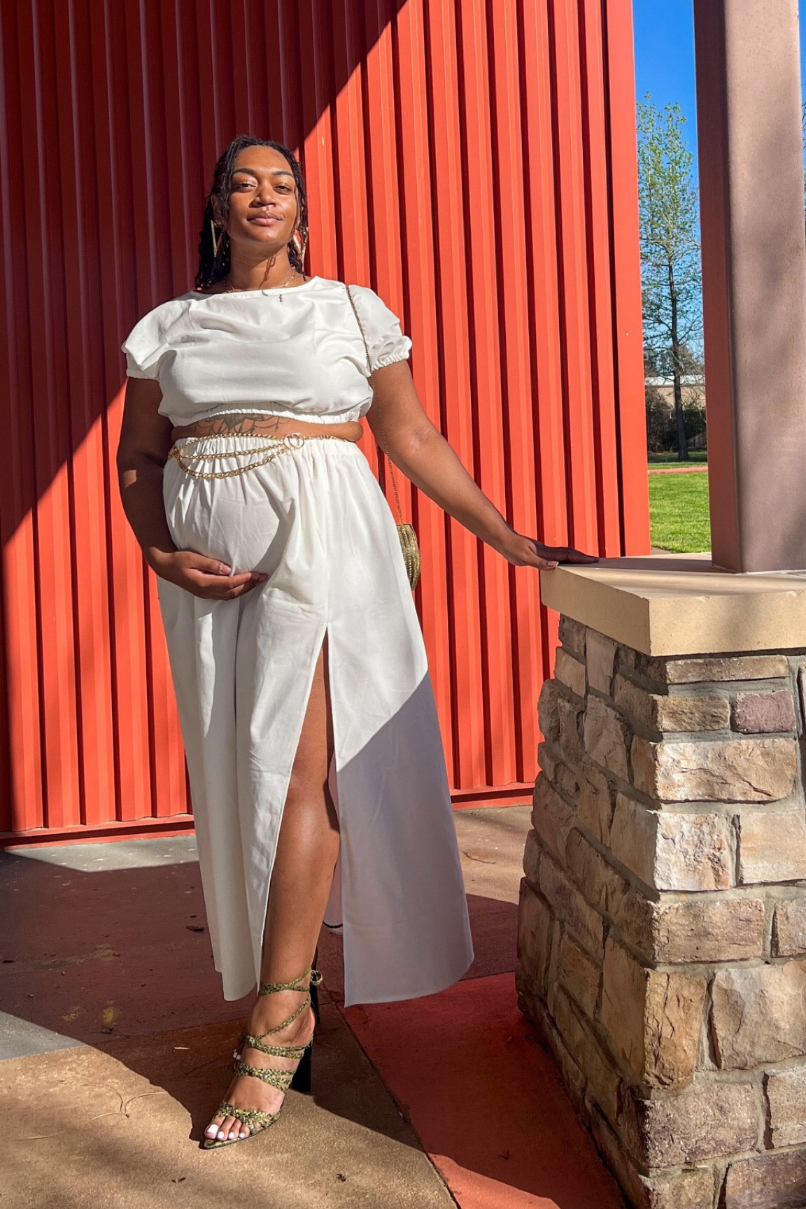 Making non-maternity clothes work for a plus size maternity body. 

Rebdolls Leah Linen maxi skirt set 
Similar sets are linked 

Discount code: LARISA20 

#LTKbaby #LTKcurves #LTKstyletip
