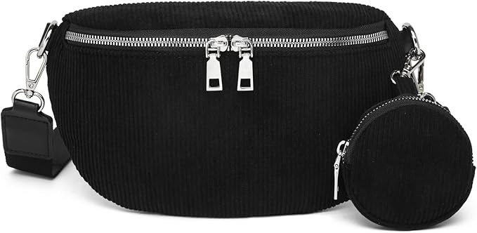 Crossbody Sling Bag Purse for Women - Small Chest Fanny Pack Trendy Travel Faux Leather Cross Bod... | Amazon (US)