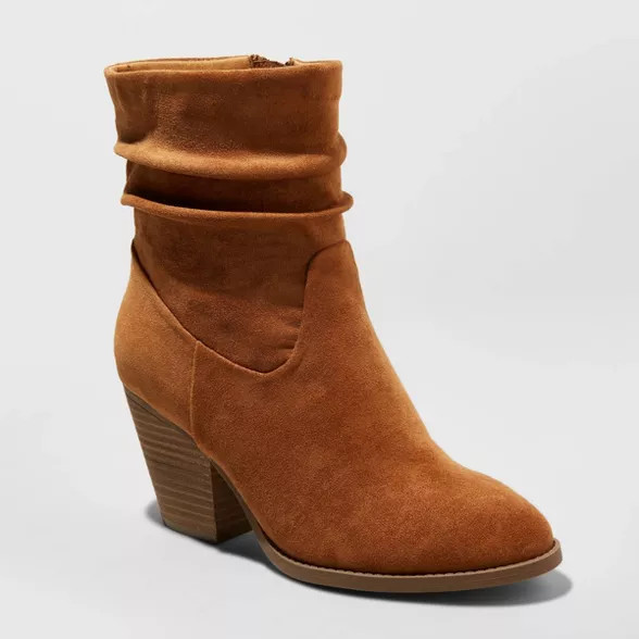 Women's Cianna Heeled Slouch Bootie - Universal Thread™ | Target