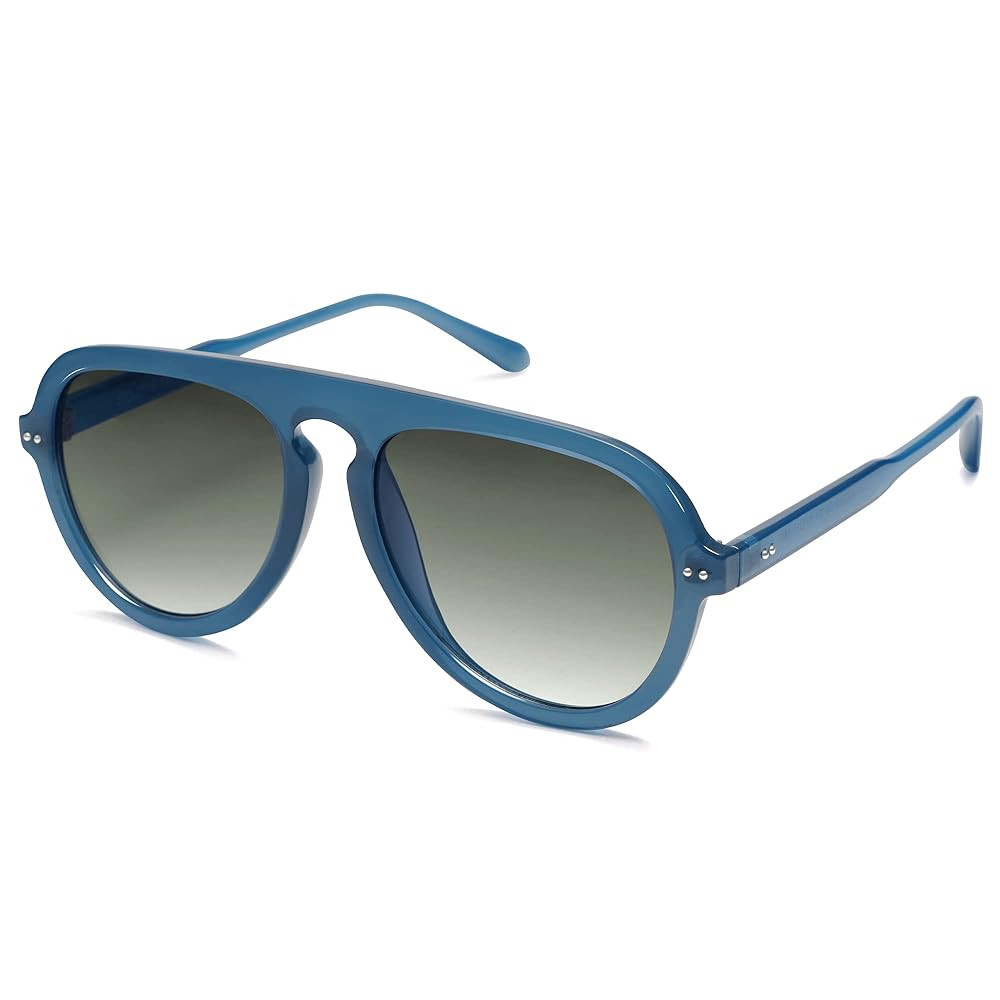 SOJOS Retro Aviator Sunglasses Womens Mens Vintage Plastic Frame Shades Lentes De Sol Para Mujer ... | Amazon (US)