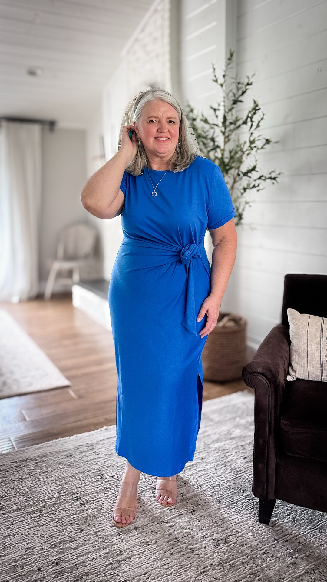 The shaper is replacing my old fave and winning on every level. 

I sized down to an XL in shorts shaper but am wearing the 3X in panty to avoid thigh dig-in

Dress -XXL

Bust 44”. Waist 39.5”. Hip 51”

#LTKOver40 #LTKPlusSize #LTKMidsize