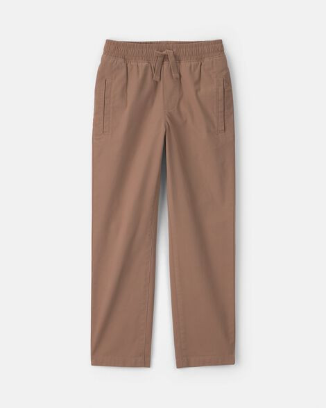 Boys Twill Pants - Brown | Carter's | Carter's Inc
