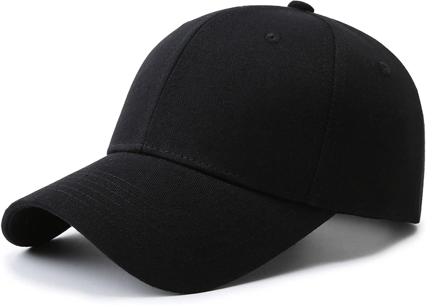 NPQQUAN Stiff Structured Front Panels Baseball Cap Golf Dad Trucker Hats for Men Women | Amazon (US)