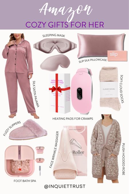Grab these cozy gifts for her that will keep her snug and stylish!
#holidaygiftidea #selfcare #amazonfinds #loungewear

#LTKstyletip #LTKHoliday #LTKhome