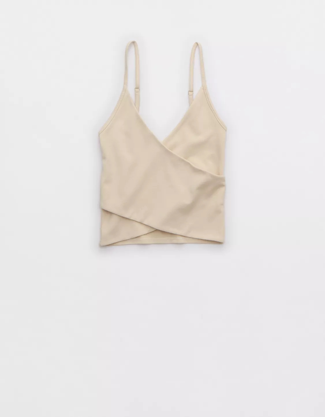 Aerie Chill Up Cross Front Tank Top | American Eagle Outfitters (US & CA)