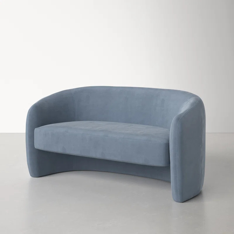 Kearney 60.63'' Round Arm Loveseat | Wayfair North America