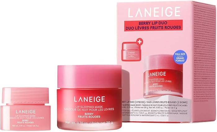 LANEIGE Lip Sleeping Mask: Nourish, Hydrate, Vitamin C, Murumuru & Shea Butter, Antioxidants, Fla... | Amazon (US)