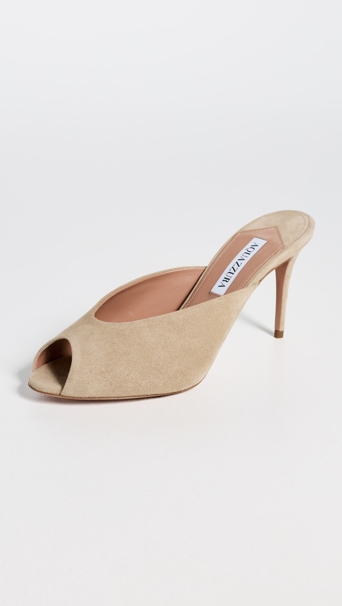 Secret Peep Toe Mule Heels | Shopbop