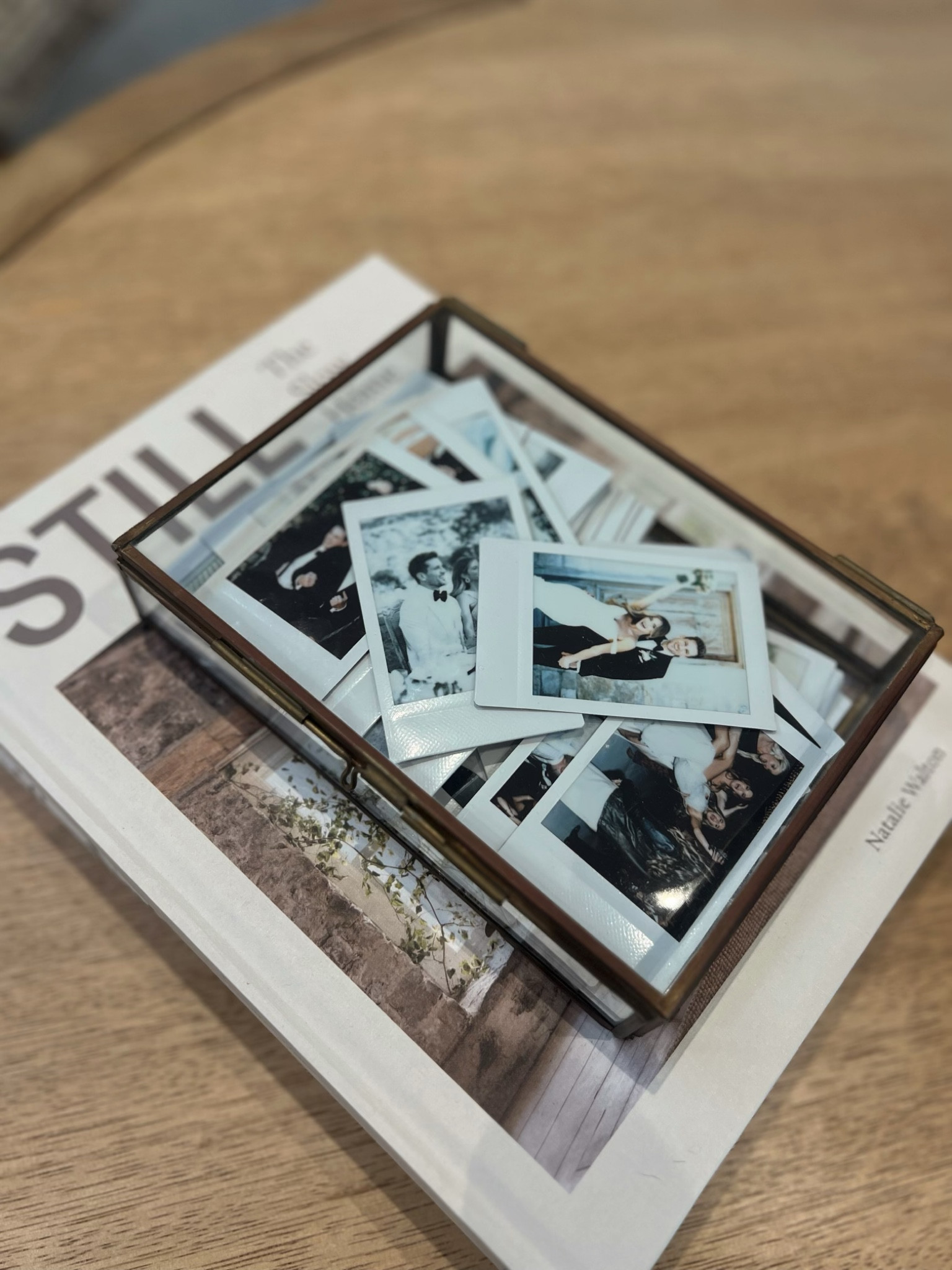 Polaroids with our favorite wedding photos printed on them 

wedding | home decor | coffee table | pictures | camera | jewelry organizer | photos

#LTKunder50 #LTKwedding #LTKhome