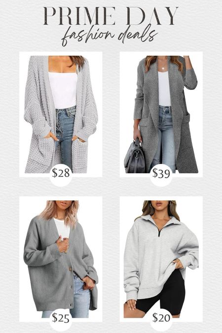 Amazon prime day fashion deals. Gray outfits 

#LTKxPrime