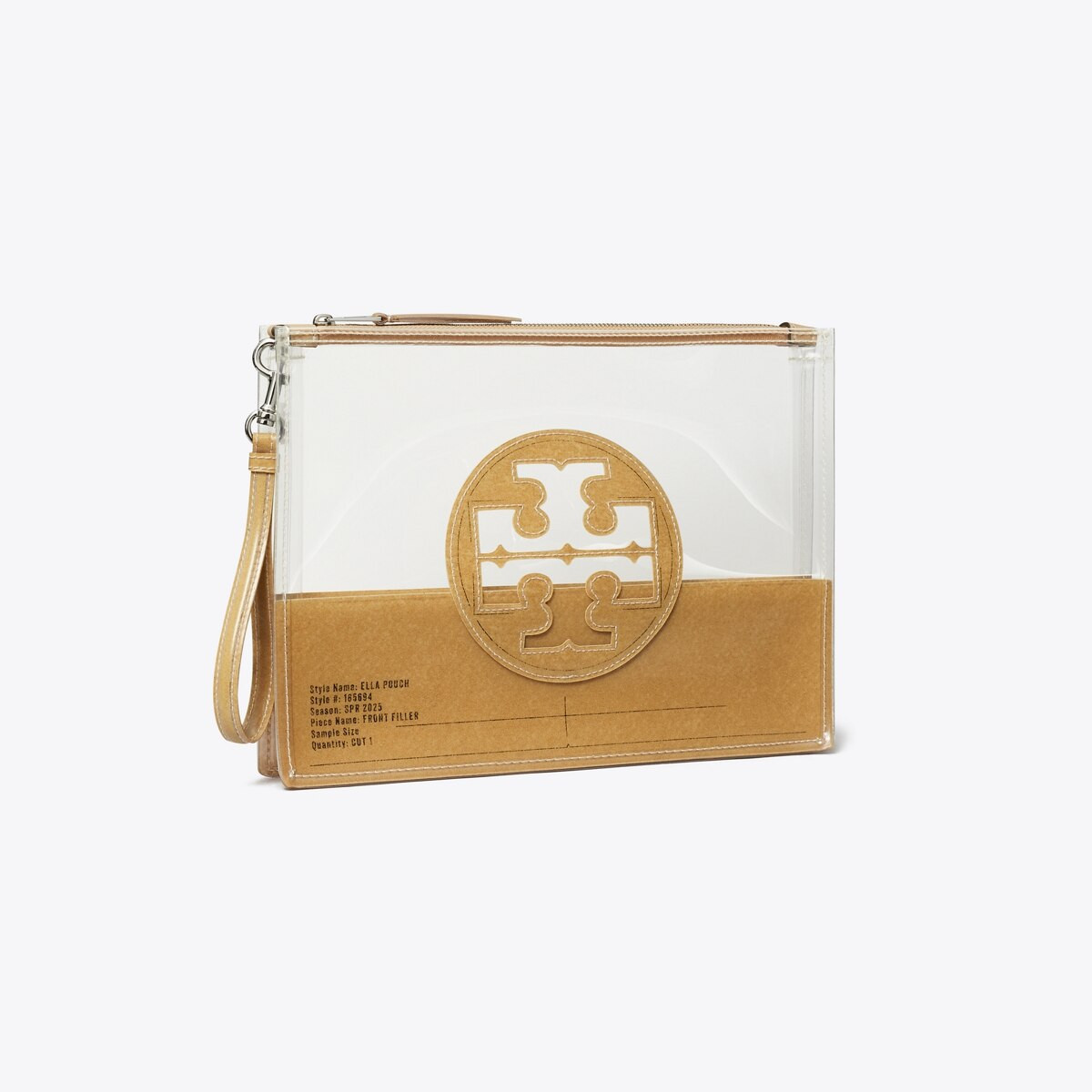 Ella Clear Pouch: Women's Designer Wristlets | Tory Burch | Tory Burch (US)
