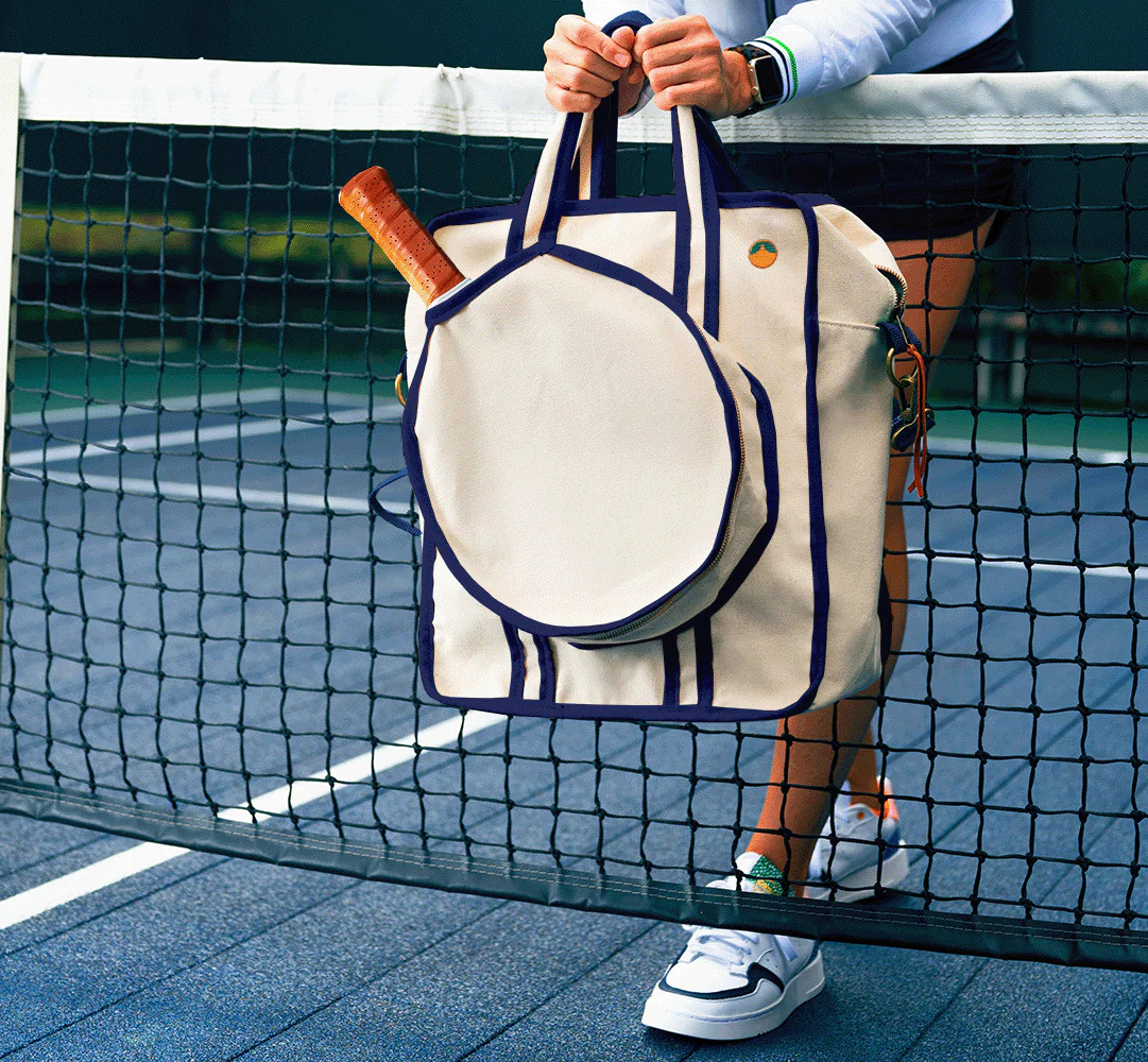 Navy Classic Pickleball Bag | Tangerine Paddle