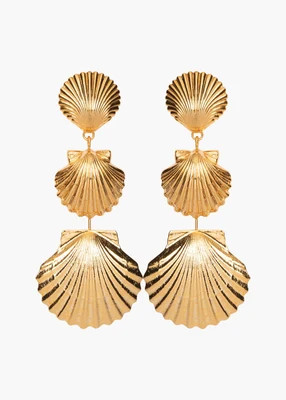 Selkie Earrings -- Gold | Jennifer Behr 