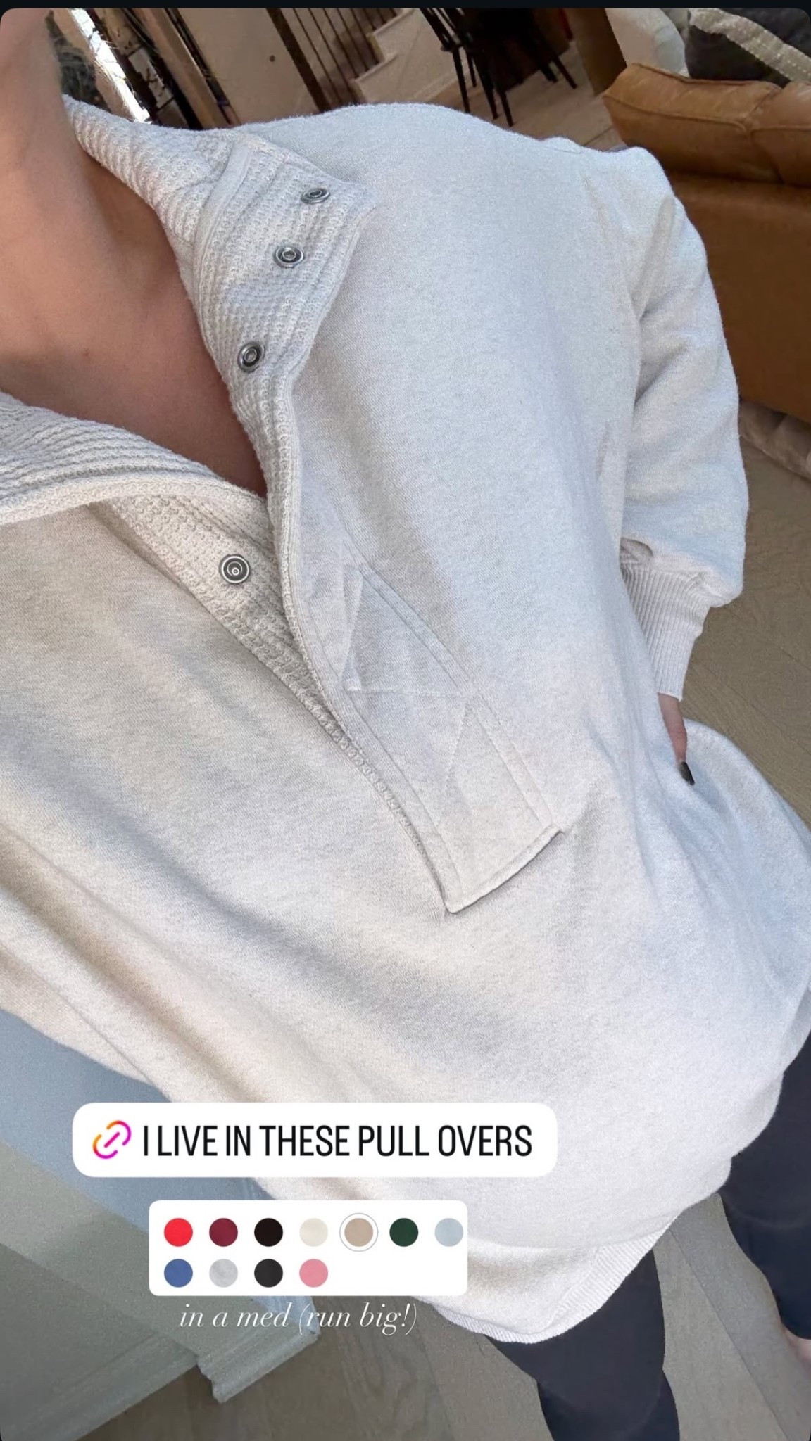 I live in these pullovers! In a medium - run big 

#LTKBump #LTKootd