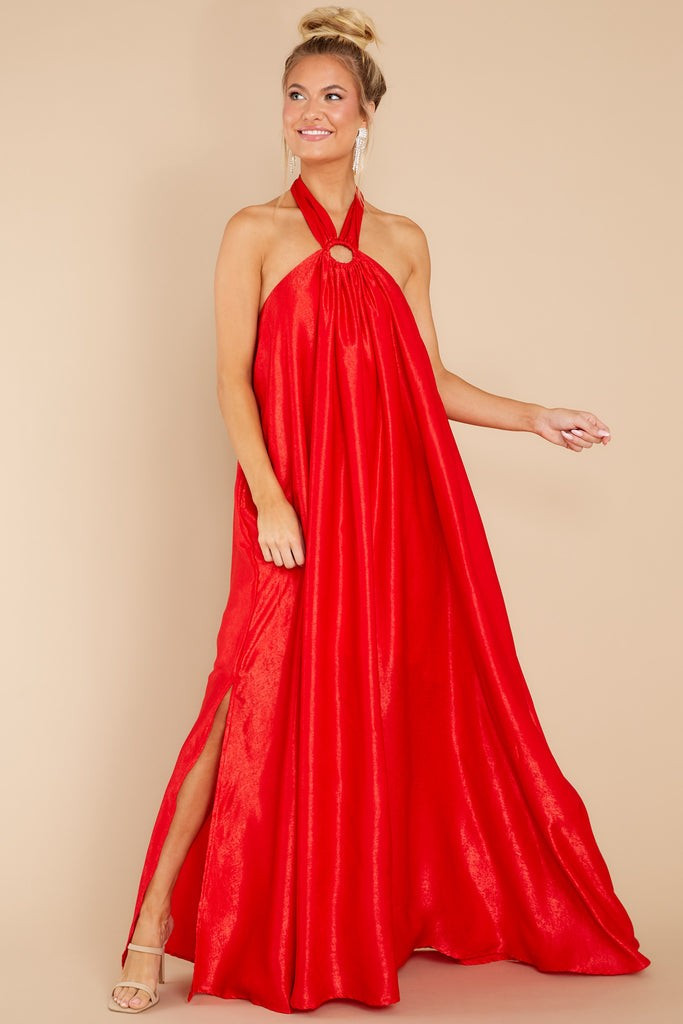 Covered By Love Red Maxi Dress | Red Dress 
