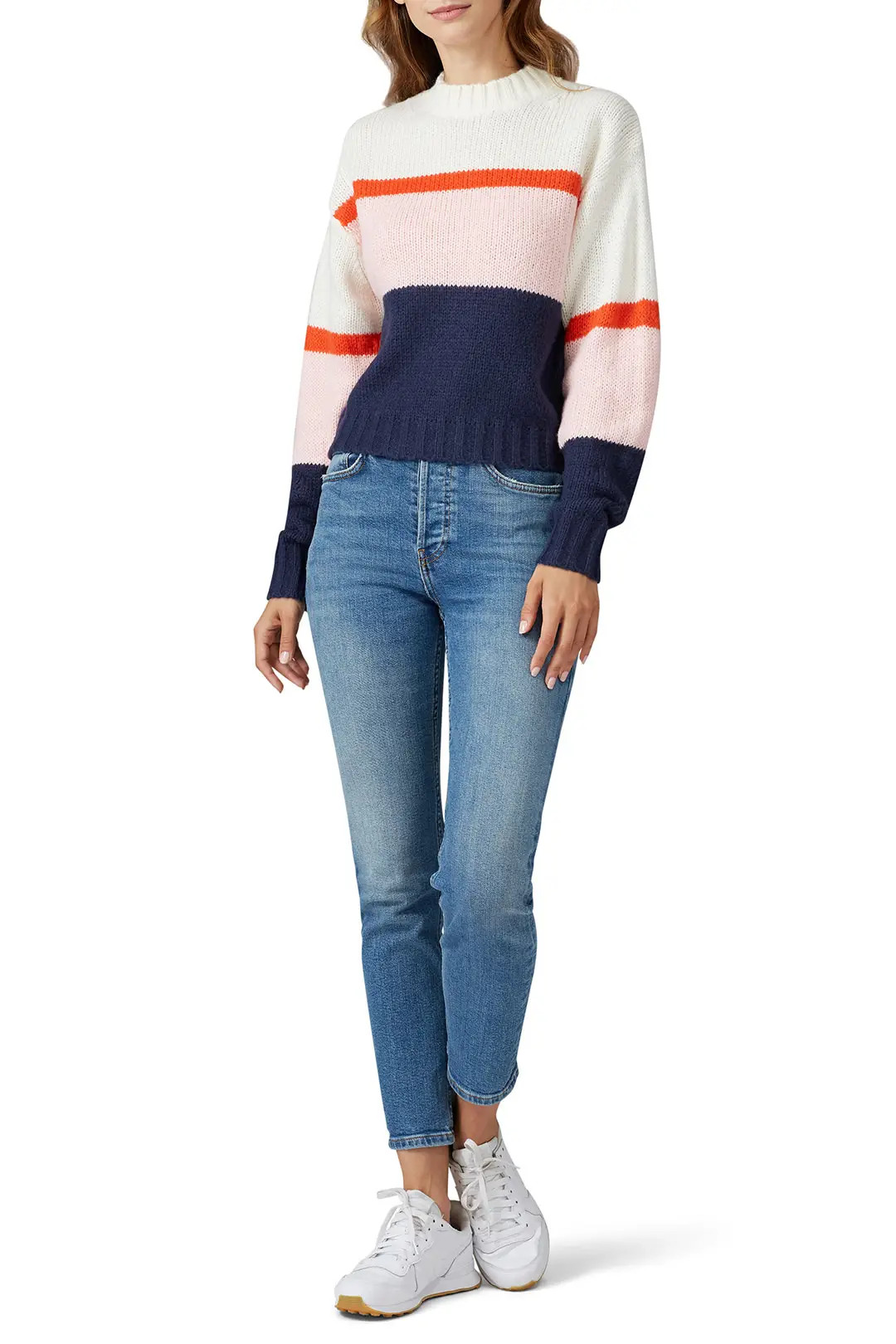Liliana Striped Sweater | Rent The Runway