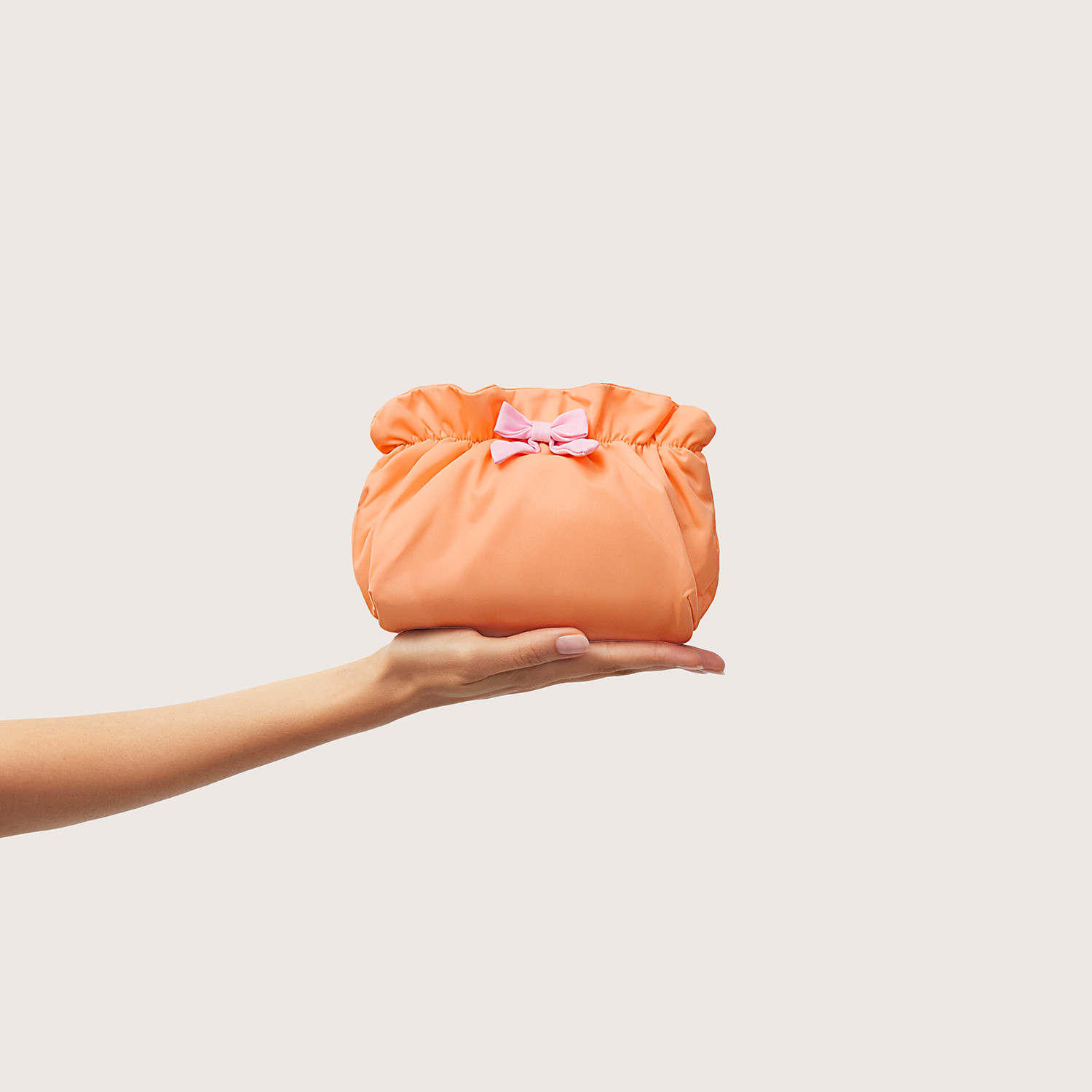 Nylon Travel Bow Pouch Zip Bag | Stoney Clover Lane | Stoney Clover Lane