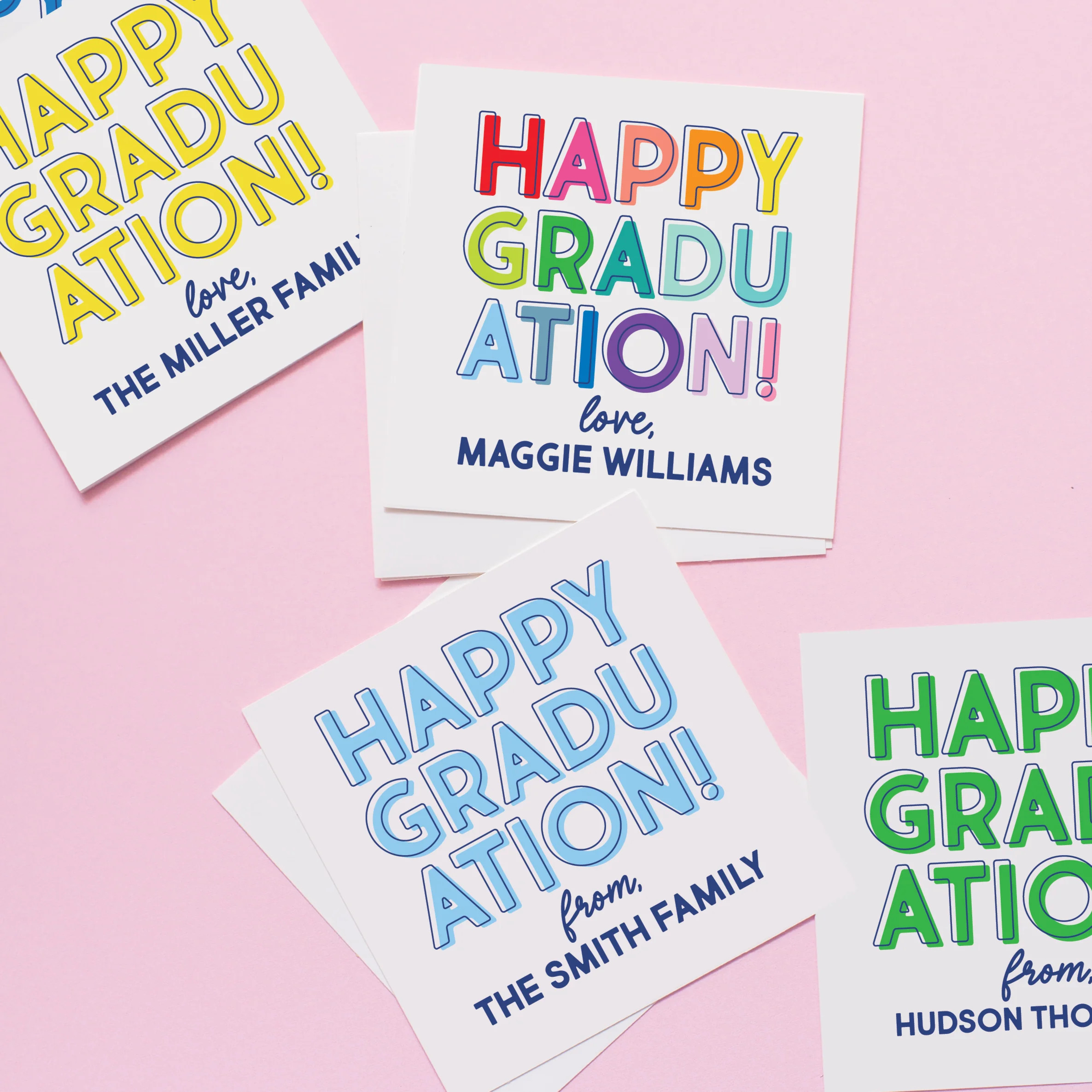 Happy Graduation Gift Stickers | Joy Creative Shop