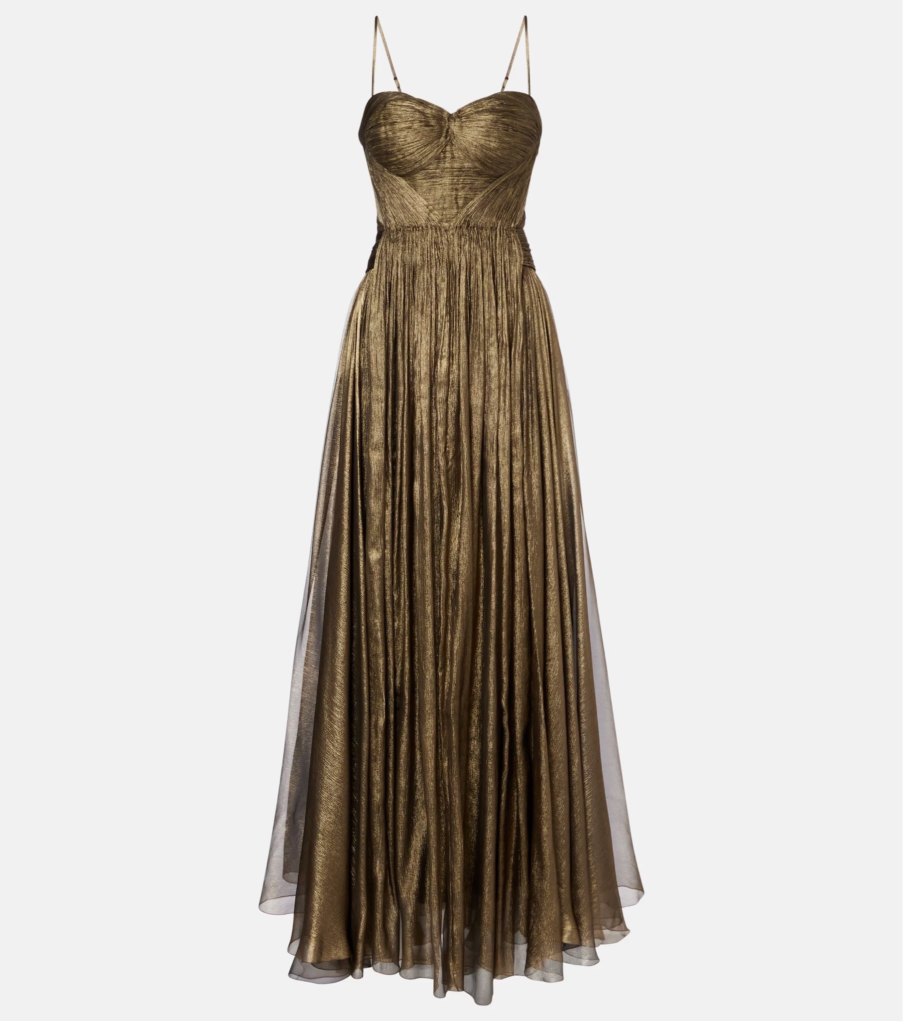 Taylor and Travis appeared as guests at a wedding tonight in NYC! 
Taylor’s beautiful pleated full-length gown

#LTKU