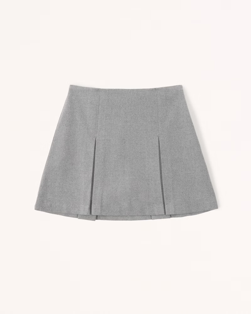Pleated Mini Skort | Abercrombie & Fitch (UK)