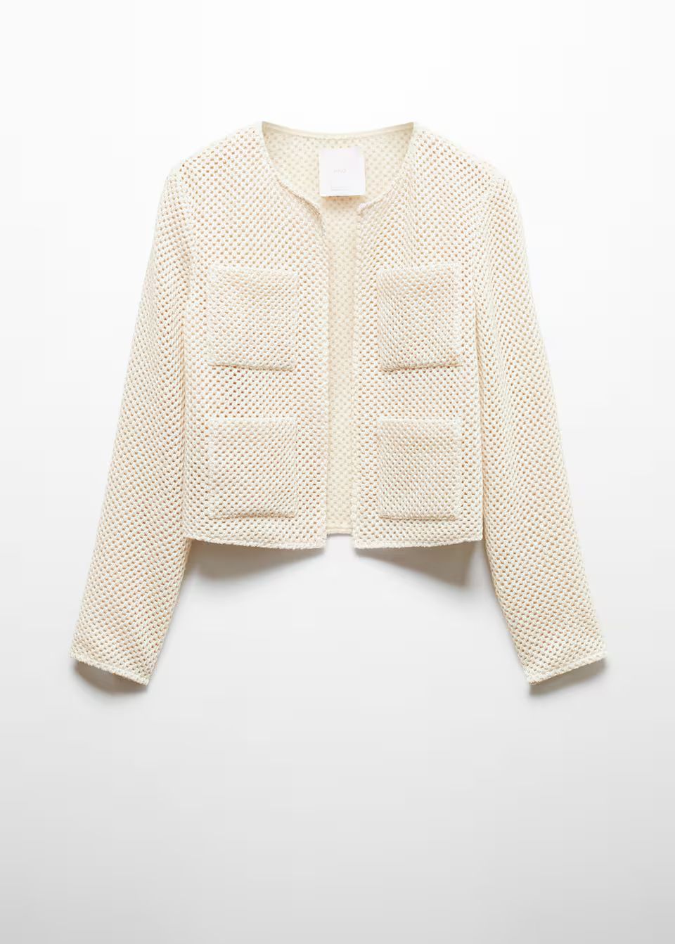 Knitted cardigan with drawstring -  Women | Mango USA | MANGO (US)