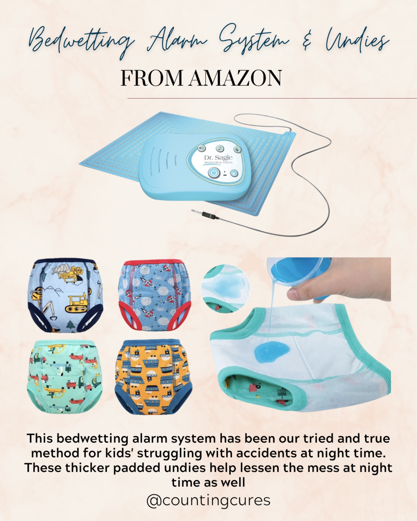 PARENT HACK! This thick padded undies and bedwetting alarm system are fool-proof and tested by yours truly!

#MomHacks #PottyTraining #MomTips #ParentingNeeds #ToddlerNeeds

#LTKbaby #LTKkids #LTKfamily