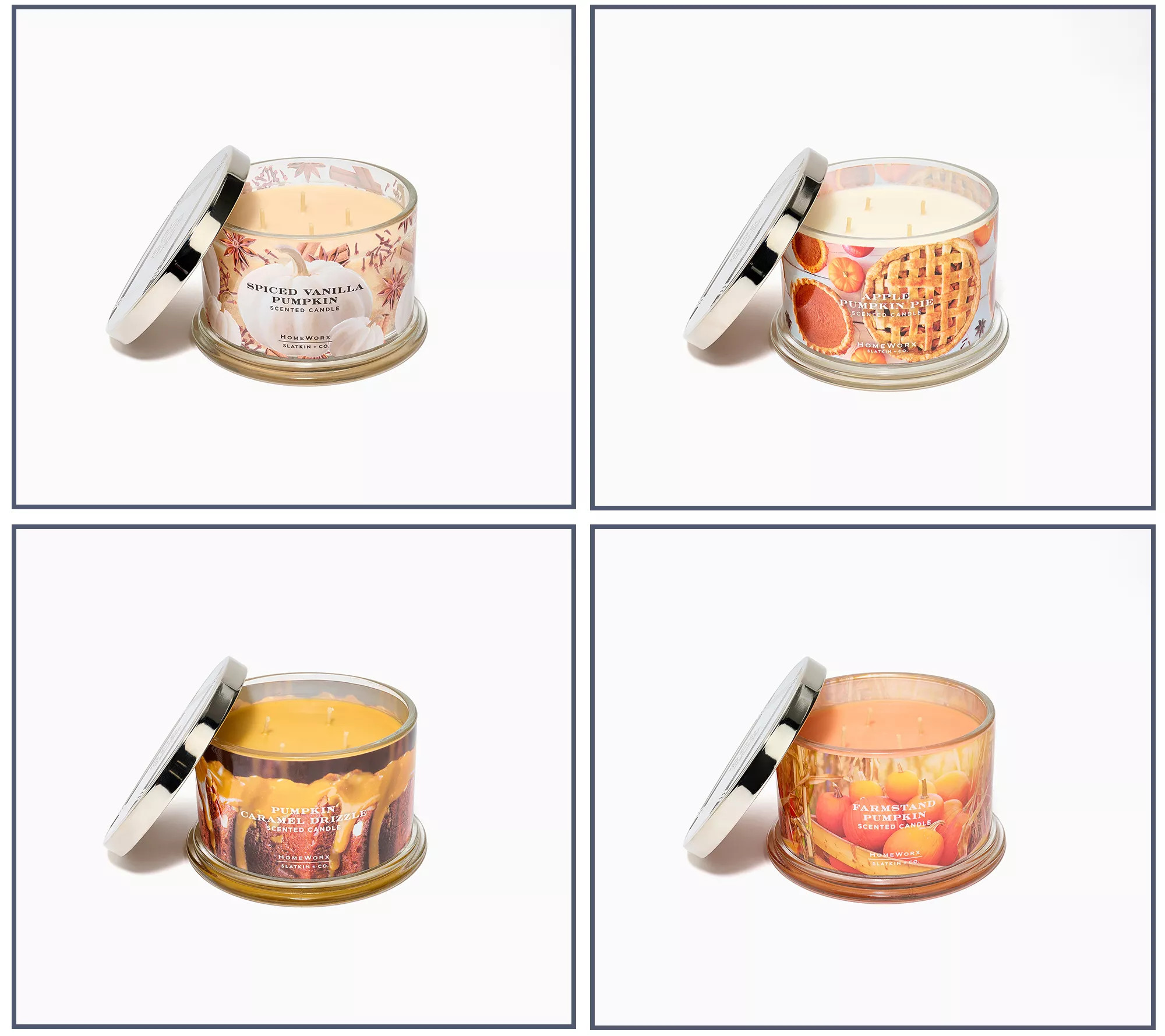 HomeWorx by Slatkin + Co. 18oz Pumpkin Lovers Candle | QVC