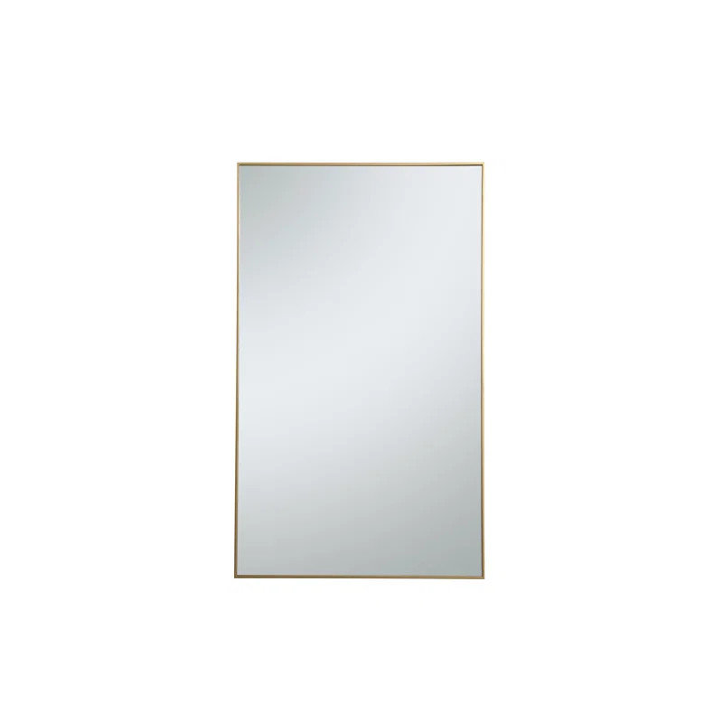 Sabine Metal Rectangle Wall Mirror | Wayfair North America
