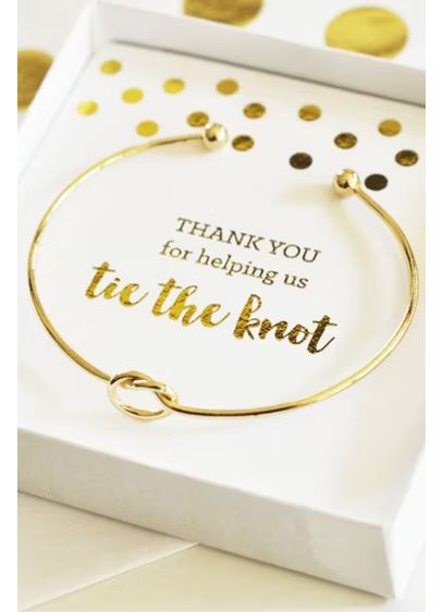 Tie the Knot Bracelet | David's Bridal | Davids Bridal