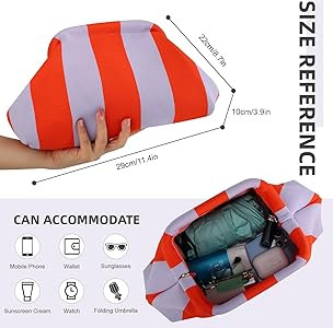 Ynport Woven Clutch Purses for Women Casual Crochet Dumpling Handbags Small Cloud Purse Summer Be... | Amazon (US)