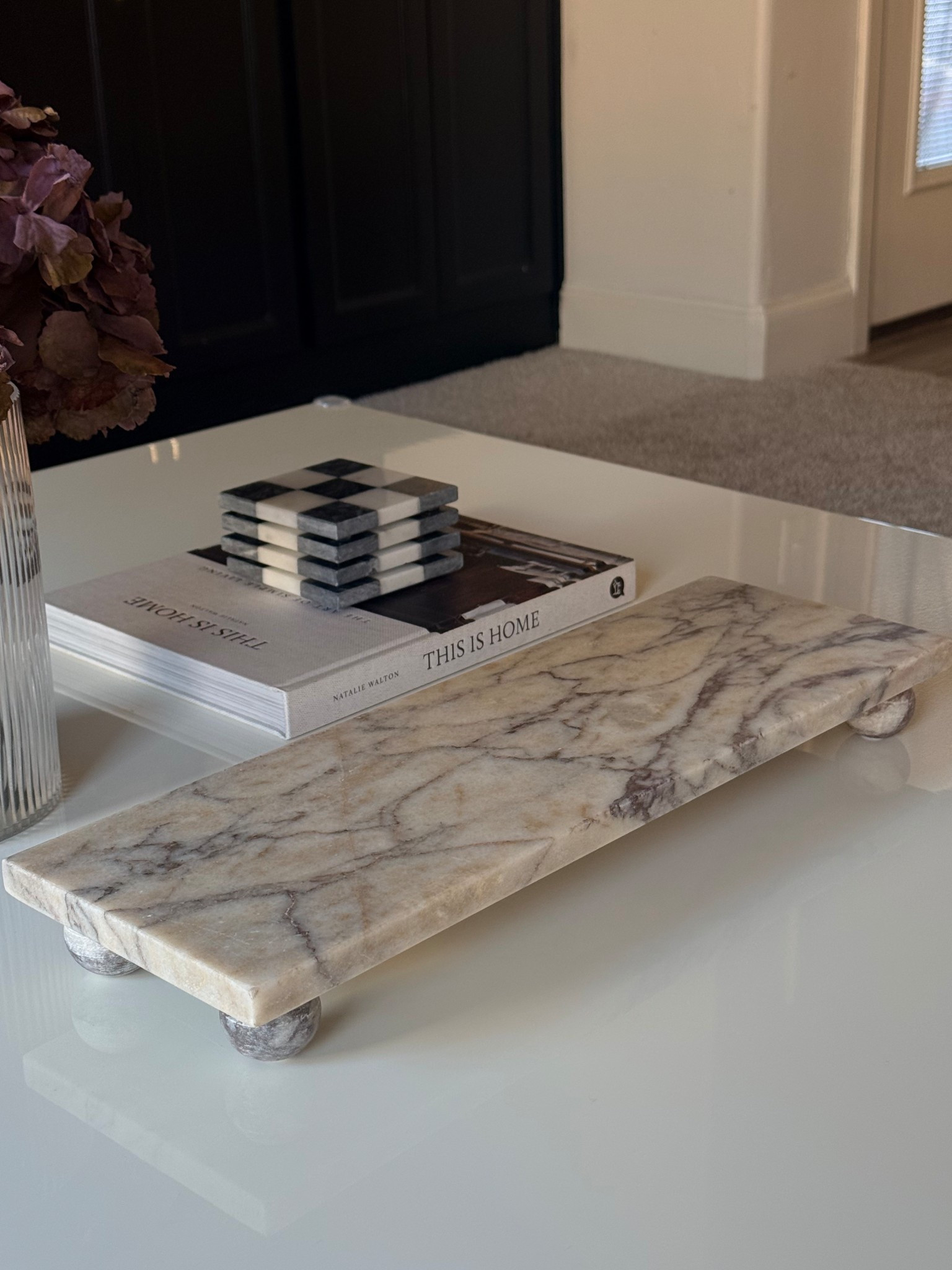 this new marble round bottom tray at target is EVERYTHING!! 

#LTKFindsUnder50 #LTKHome