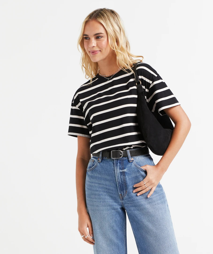 AUSTRALIAN COTTON BASIC TSHIRT | Sportsgirl