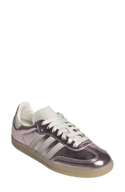 adidas Samba OG Sneaker in Quartz/off White/gum 3 at Nordstrom, Size 11 | Nordstrom
