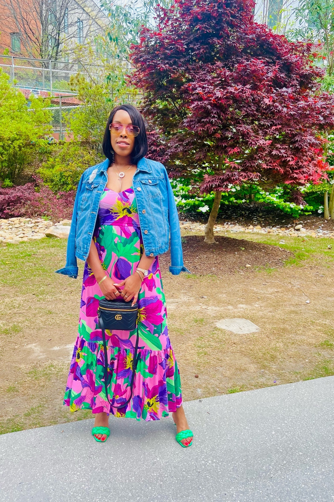 Spicing up the mundane with a dash of flavor and fashion! Dive into springtime delights while rocking this Floral V-Neck Back Cutout Tiered Maxi Dress from Express. Who knew boredom could be this chic?! Maxi dress is back in stock Happy Shopping!!

#LTKstyletip #LTKbeauty #LTKsalealert