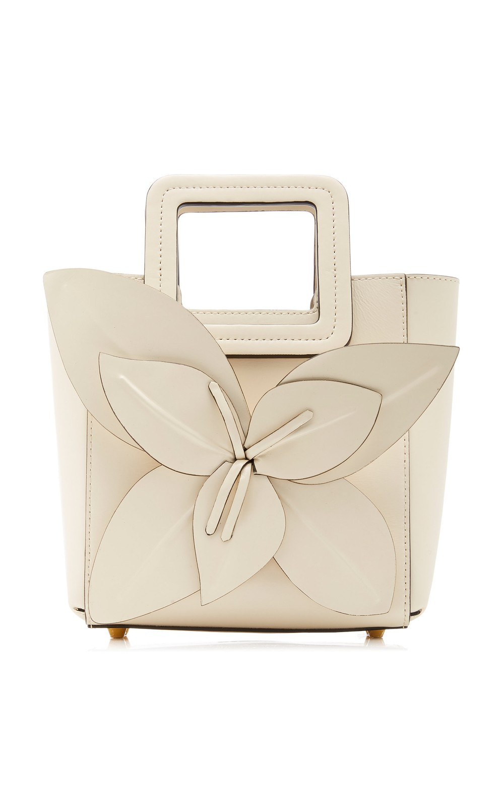 Shirley Fleur Leather Top Handle Bag | Moda Operandi Global