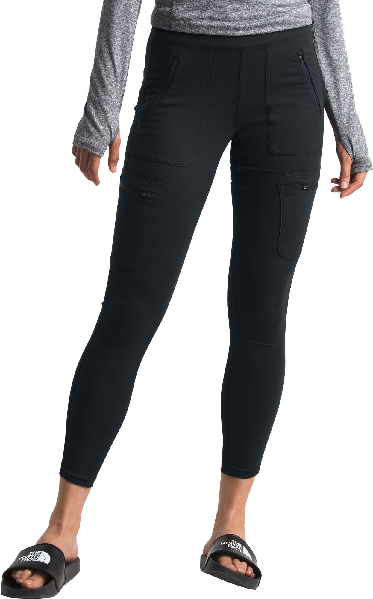 Women's The North Face Utility Hybrid Hiker Tights, Size: Small, Black | Dick's Sporting Goods