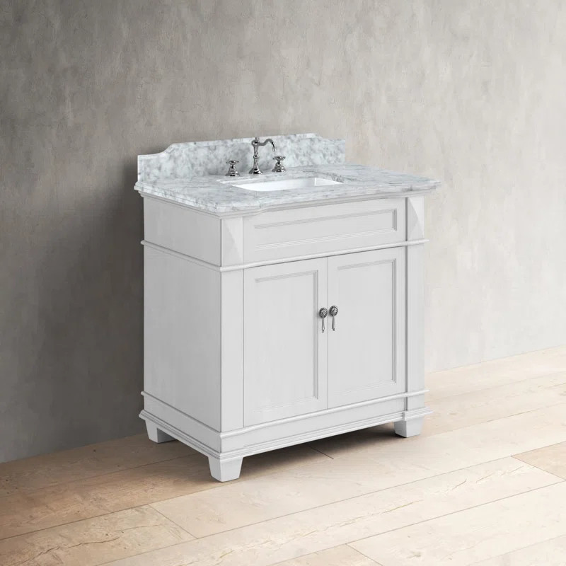 Ensa 36'' Single Bathroom Vanity with Top | Wayfair North America