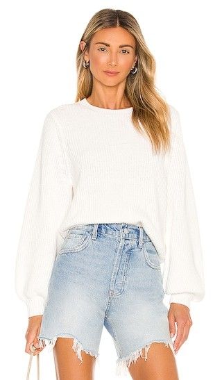 North Coast Chunky Knit in White | Revolve Clothing (Global)