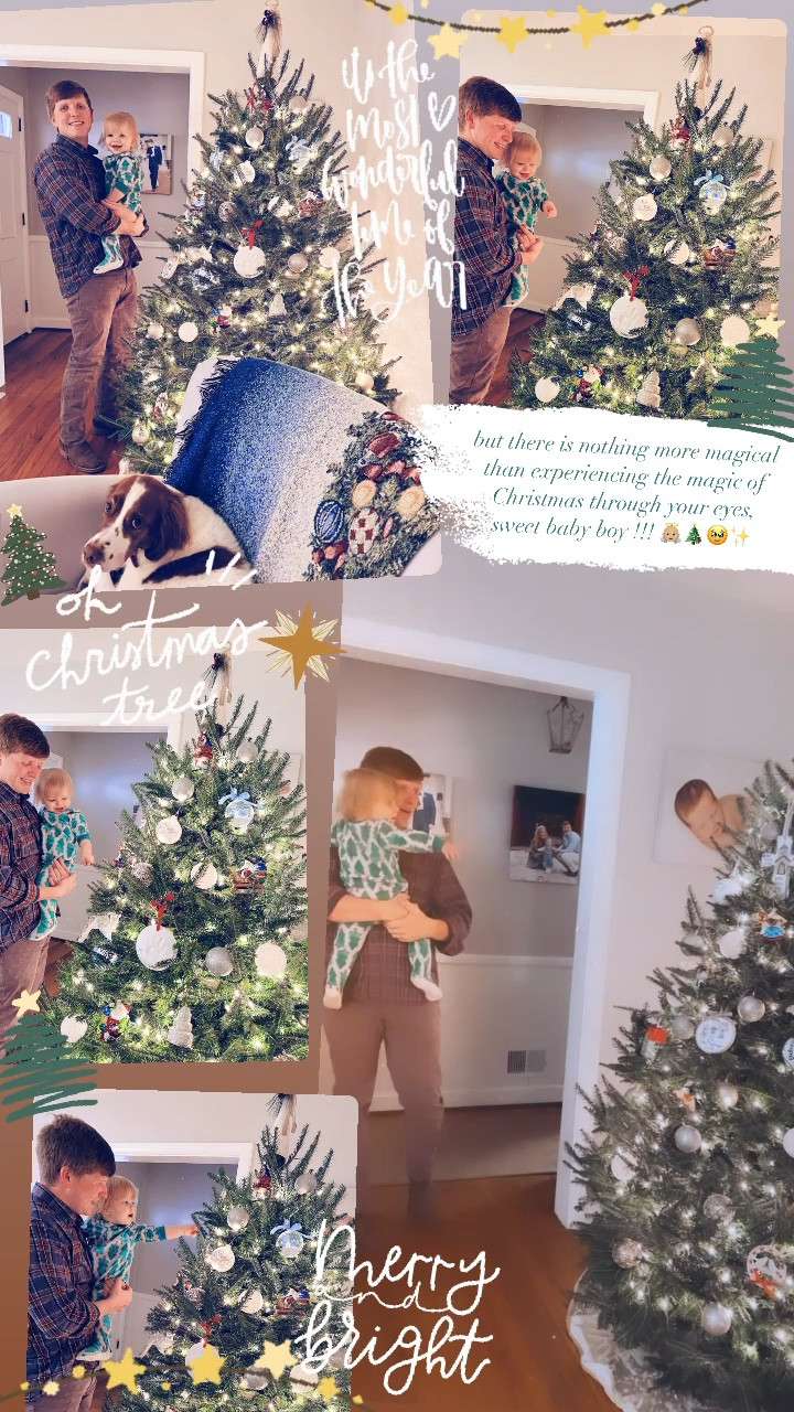 but there is nothing more magical than experiencing the magic of Christmas through your eyes, sweet baby boy !!! 👼🏼🎄🥹✨ 

#LTKHoliday #LTKhome #LTKSeasonal