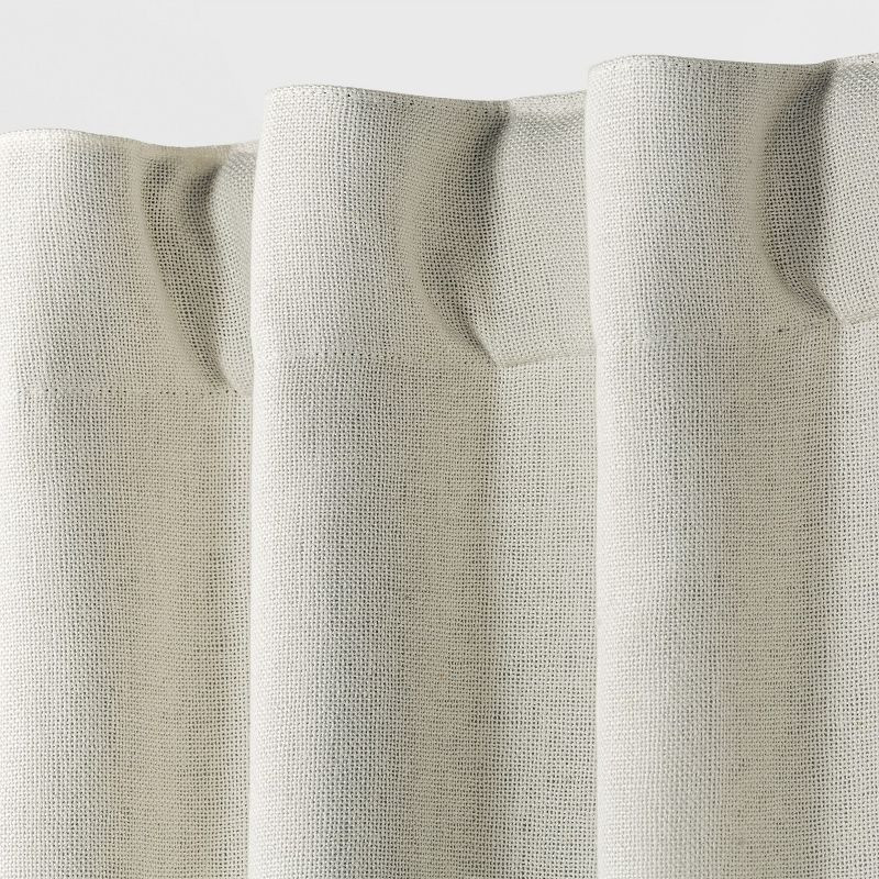 1pc Blackout Aruba Linen Window Curtain Panel - Threshold™ | Target