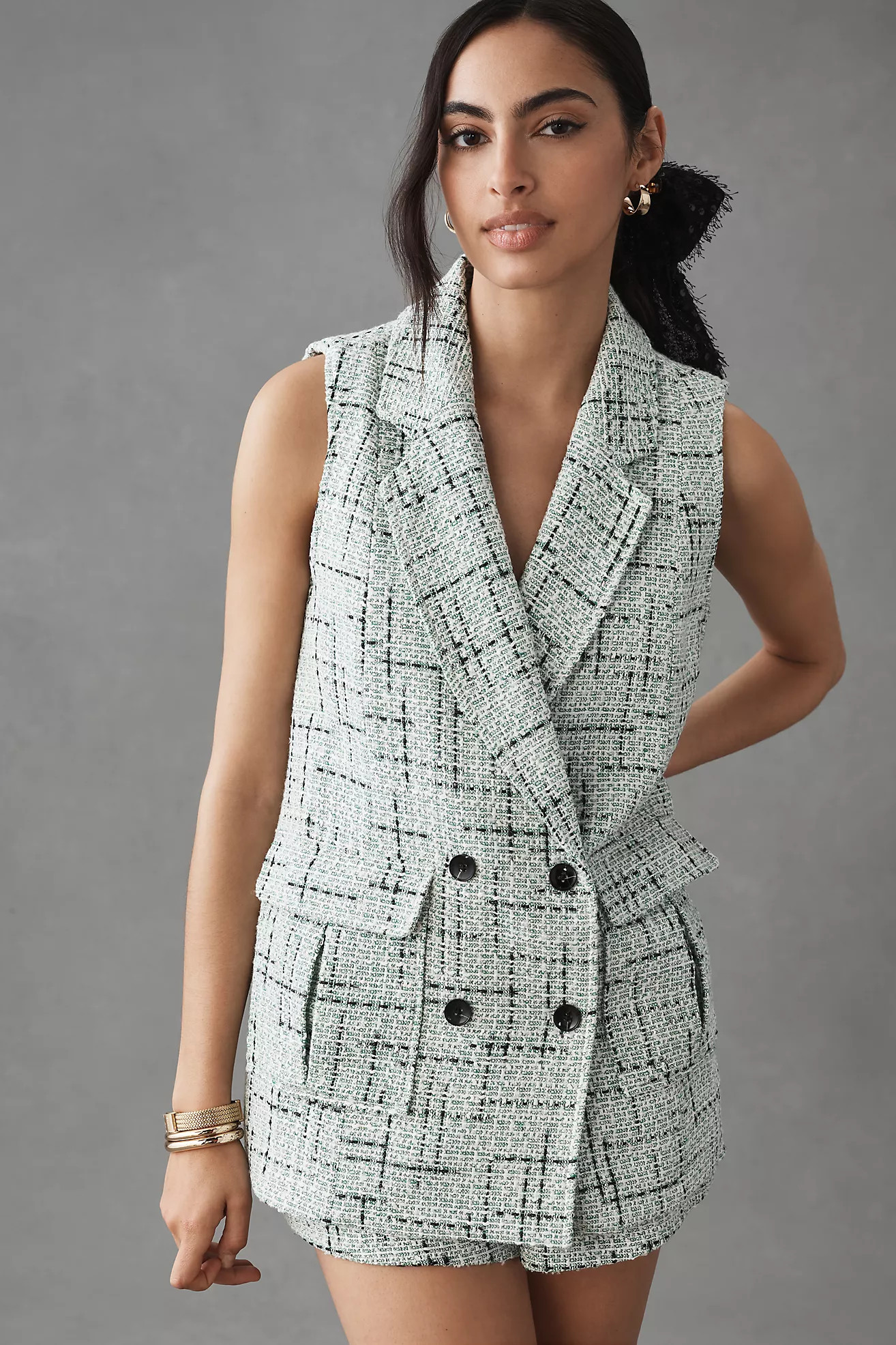 Maeve Tweed Vest | Anthropologie (US)
