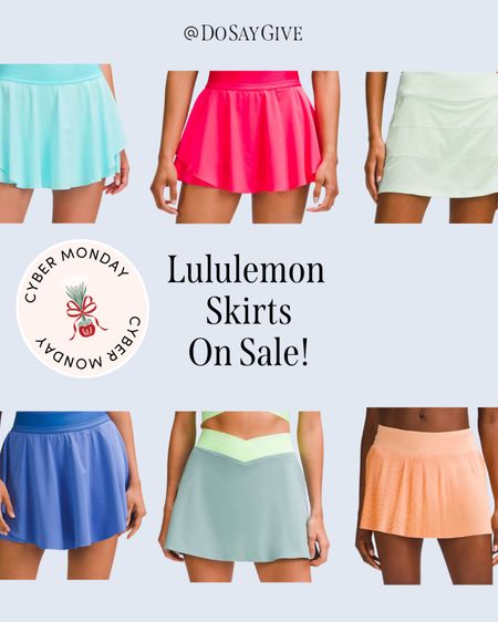 Lululemon skirts on sale! Cyber Monday deals  

#LTKstyletip #LTKsalealert #LTKCyberWeek